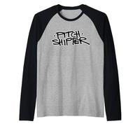 Pitchshifter Graffiti Tag Logo Raglan Baseball Tee