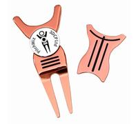 PitchWiz Pro R&A Tour Special Edition 4-in-1 Golf Tool - Golf Club Rest/Prop, R&A Marker Alignment Aid, Ball Marker, Pitch Mark Repair Divot Tool