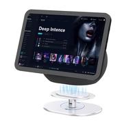 Pitelumeon Aluminum Alloy Stand For Show 8/Show 11 (2025 Release),360-Degree Rotation, Anti-Slip Table Stand Without Blocking Audio,Easy Installation for Desktop,Space Saving（Silver）