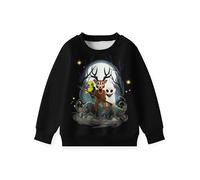 Pitevotur Boys Gaming Hoodies 99-Nights in the Forest Monster Owl Pullover Sweatshirts Kids Casual Jacket for 5-12 Years