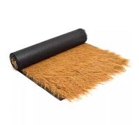 Pithsdp Artificial Thatch Roll,Mexican Artificial Straw for Bar Hut Party Garden Fence Thatch Roofing Duck Blind Grass Hay Bales and Tropical Decor(Size:0.8M*1M(31.5''×39‘’,Color:yellow)