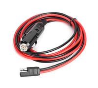 Pithsdp Power Cord, Plug Fused Replacement CB Power Cord 12V DC Cigarette Lighter Car Radio Power Cable for GM3188 GM3688 GM1280 Mobile Two Way Radio