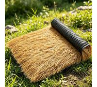 Pithsdp Synthetic Thatch Grass Roof, Artificial Thatch Roofing For Bar Hut Pool Beach Garden Patio Fence Hawaiian Party DIY Crafts, Duck Blind Grass Hay Bales For Decoration(Size:1M*3M,Color:yellow)
