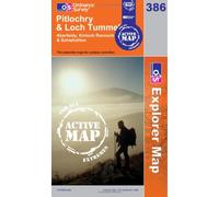 Pitlochry and Loch Tummel: No. 386 (OS Explorer Map Active)