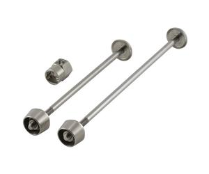 Pitlock 2Pcs Wheel Quick Release Skewers Locking Security Front rear Wheel