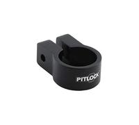 Pitlock Seatpost Collar: Black 31.8mm