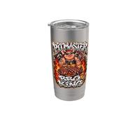 PITMASTER BBQ King Grill Master Barbecue Smoker Stainless Steel Insulated Tumbler