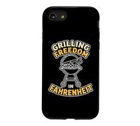 Pitmaster Grilling Freedom In Fahrenheit Barbecue Cook Case for iPhone SE (2020) / 7/8
