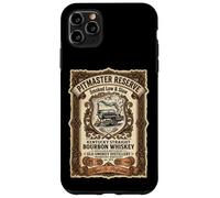 Pitmaster Reserve BBQ Smoked Low Slow Bourbon Whiskey Label Case for iPhone 11 Pro Max