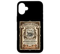 Pitmaster Reserve BBQ Smoked Low Slow Bourbon Whiskey Label Case for iPhone 16 Plus
