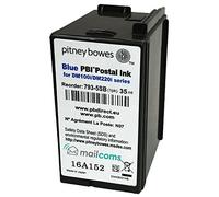 Pitney Bowes Genuine Original Smart Blue Ink Cartridge - Compatible with DM160i & DM220i Mailmark Franking Machine