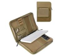 Pitozer Modular Notebook Cover with A5 6 Ring Padfolio Binder, Clipboard