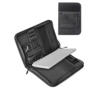 Pitozer Modular Notebook Cover with A5 6 Ring Padfolio Binder, Clipboard