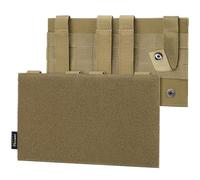 Pitozer Molle Hook&Loop Panel, Mounting Placard Platform for Hook-Backing Pouch,Tactical Molle Attachment for Morale Patch and Backpack Accessories(10″x 6″)