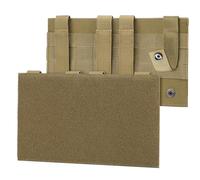 Pitozer Molle Hook&Loop Panel, Mounting Placard Platform for Hook-Backing Pouch,Tactical Molle Attachment for Morale Patch and Backpack Accessories(10″x 6″)