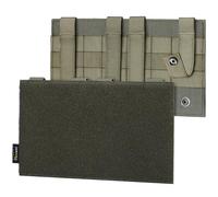 Pitozer Molle Hook&Loop Panel, Mounting Placard Platform for Hook-Backing Pouch,Tactical Molle Attachment for Morale Patch and Backpack Accessories(10″x 6″)