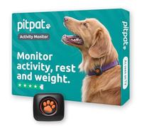 PitPat Dog Activity And Fitness Monitor (No GPS) - No Recharging or Subscription Required - Suitable for All Dogs And Fits All Collars - Smart Activity Tracker - 100% Waterproof Dog Fitness Tracker