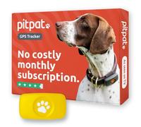 PitPat GPS Dog Tracker No Monthly Fees - Pet Tracker for All Dogs | Subscription Free, Waterproof, Fits all Collars, for All Dogs, Unlimited Range, Activity Tracker, Vet Recommended