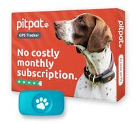 PitPat GPS Dog Tracker No Monthly Fees - Pet Tracker for All Dogs - UK Made | Subscription Free, UK Made, Waterproof, Fits all Collars, for All Dogs, Unlimited Range, Activity Tracker, Vet Recommended