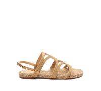 Pitra Flat Sandal - female - Castañer - Flat Sandals - Gray - 8 UK - Shoes 8 UK