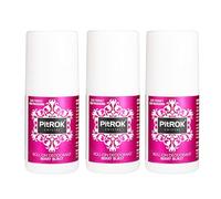 PitROK Crystal Natural Deodorant Berry Burst, 3 x 50ml Roll On, Vegan, Cruelty Free, Sensitive Skin Deodorant, with Aloe Vera and Grapefruit Seed Extract. Made in the UK.