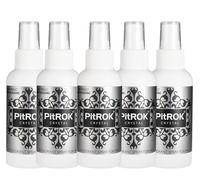 PitROK Crystal Natural Deodorant Spray for Men, 5 x 100 ml, Pump Spray, Vegan, Cruelty Free, Sensitive Skin Deodorant, with Aloe Vera and Grapefruit Seed Extract. Made in the UK.