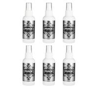 PitROK Crystal Natural Deodorant Spray for Men, 6 x 100 ml, Pump Spray, Vegan, Cruelty Free, Sensitive Skin Deodorant, with Aloe Vera and Grapefruit Seed Extract. Made in the UK.