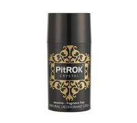 PitROK Original Crystal Natural Deodorant Stick 1x100g 'Push-Up' Format | Vegan, Cruelty Free, Fragrance Free, Sensitive Skin, Refillable Deodorant