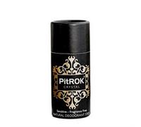 PitROK Crystal Natural Deodorant Stick 1x100g - Cardboard Tube 'Push-Up' Format. Ready to use or use to refill your PitROK original holder. Vegan, Cruelty Free, Fragrance Free.