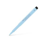 Faber-Castell Art & Graphic Pitt Artist Pen Brush India Ink Pen, Ice Blue, Single Pitt Pen, For Art, Craft, Drawing, Sketching, Home, School, University, Colouring