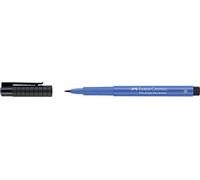 Faber-Castell Art & Graphic Pitt Artist Pen Brush India Ink Pen, Cobalt Blue, Single Pitt Pen, For Art, Craft, Drawing, Sketching, Home, School, University, Colouring