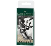 Pitt Artist Pen Fineliners 6 Pcs Top Quality