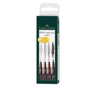 Faber Castell Drawing Pen Pitt Artist Set 4x Sepia