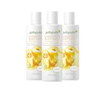 PittaPatta Organic Natural Baby Shampoo and Body Wash, by Simply Gentle - Moisturising Body Wash with Cleansing Agents - Baby-Safe with Lavender, Chamomile & Aloe Vera - 250ml (Pack of 3)