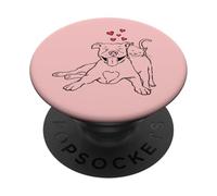 Pitties and Kitties, Dog Cat Lover, Pitbull Mom, Kitty Mama PopSockets Adhesive PopGrip