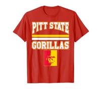 Pittsburg State Gorillas | Official NCAA Merch | LCPSU0005 T-Shirt