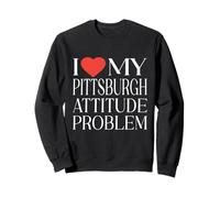 Pittsburgh Attitude Problem Love My Steel City Pride Sweatshirt