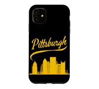 Pittsburgh Born in PA From PGH Pennsylvania Burgh Mom Dad Case for iPhone 11