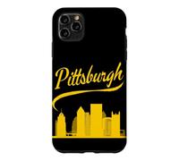 Pittsburgh Born in PA From PGH Pennsylvania Burgh Mom Dad Case for iPhone 11 Pro Max