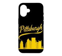 Pittsburgh Born in PA From PGH Pennsylvania Burgh Mom Dad Case for iPhone 16