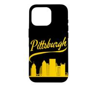 Pittsburgh Born in PA From PGH Pennsylvania Burgh Mom Dad Case for iPhone 16 Pro