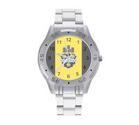 Pittsburgh City Flag Business Stainless Watch Fashion Designer Wristwatch Easy Reader Analog Watches Gifts for Men