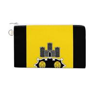 Pittsburgh City Flag Funny Coin Purse Portable Zipper Change Multifunctional Pouch Bag Gift for Men Women