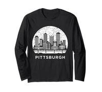 Pittsburgh City Pennsylvania Long Sleeve T-Shirt