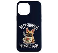 Pittsburgh Frenchie Mom Shirt French Bulldog Dog Coffee Love Case for iPhone 13 Pro Max