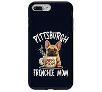 Pittsburgh Frenchie Mom Shirt French Bulldog Dog Coffee Love Case for iPhone 7 Plus/8 Plus