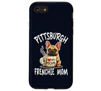 Pittsburgh Frenchie Mom Shirt French Bulldog Dog Coffee Love Case for iPhone SE (2020) / 7/8