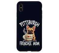 Pittsburgh Frenchie Mom Shirt French Bulldog Dog Coffee Love Case for iPhone XS Max