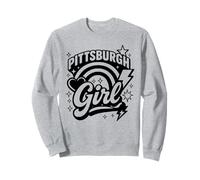 Pittsburgh Girl Hometown Iconic Steel City Girls Sweatshirt