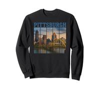 Pittsburgh Pennsylvania Allegheny Steel Burgh City Bridges Sweatshirt